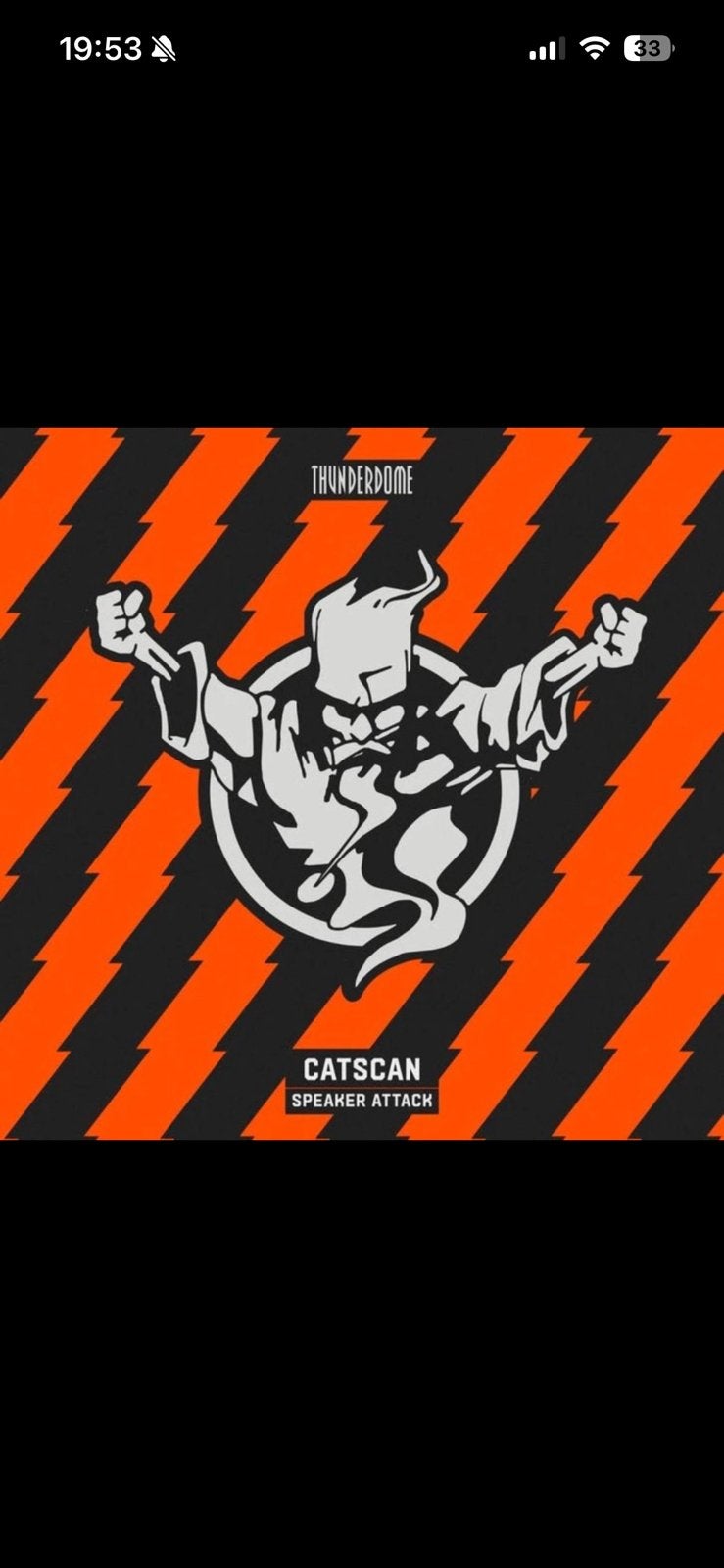 Catscan - speaker attack thunderdome vinyl, Cd's en Dvd's, Vinyl | Dance en House, LP, Hardcore, Colored vinyl, Ophalen of Verzenden