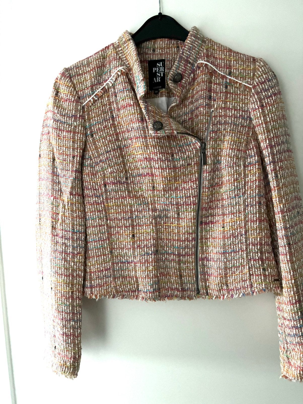 Leuk jasje, Maat 38/40 (M), Zo goed als nieuw, Jasje, Meerkleurig