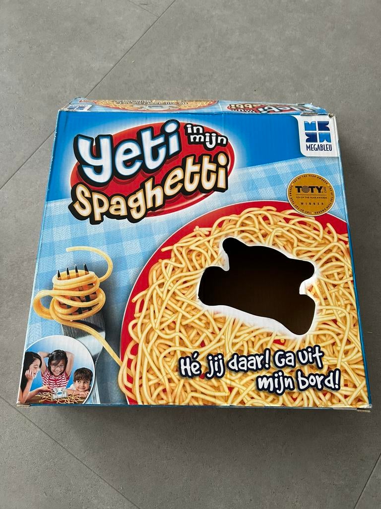 Yeti in mijn spaghetti spel, Ophalen, Zo goed als nieuw