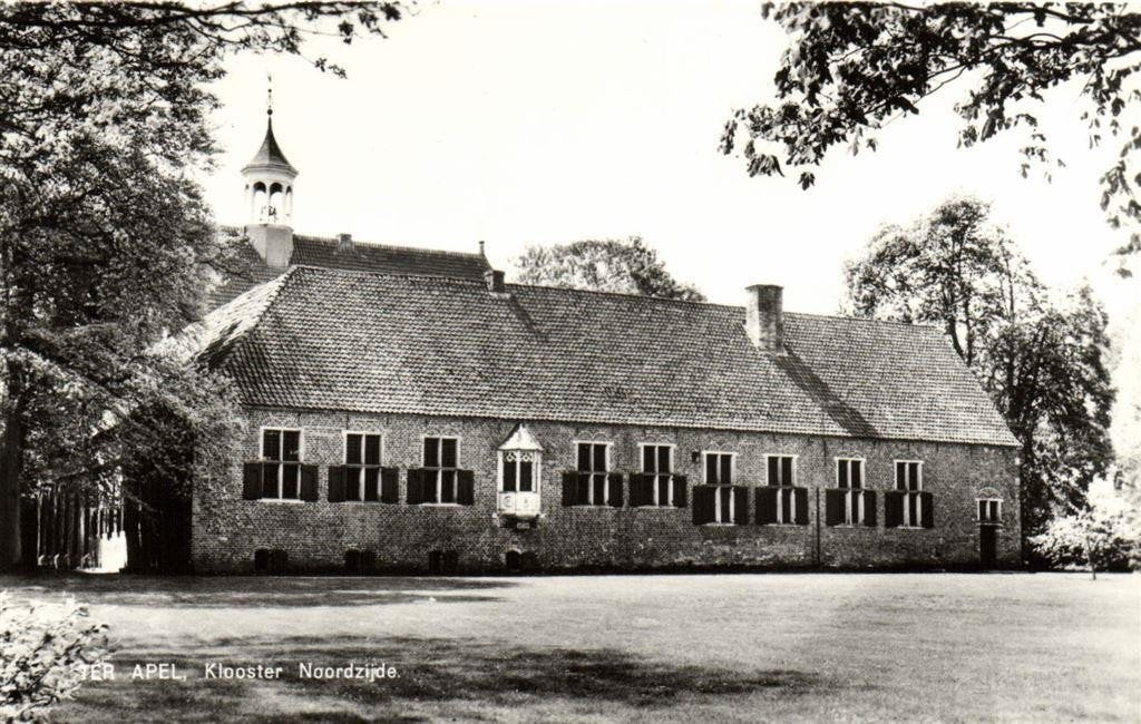 Ter Apel, Klooster Noordzijde - ongelopen, Verzamelen, Ophalen of Verzenden, 1960 tot 1980, Ongelopen, Groningen
