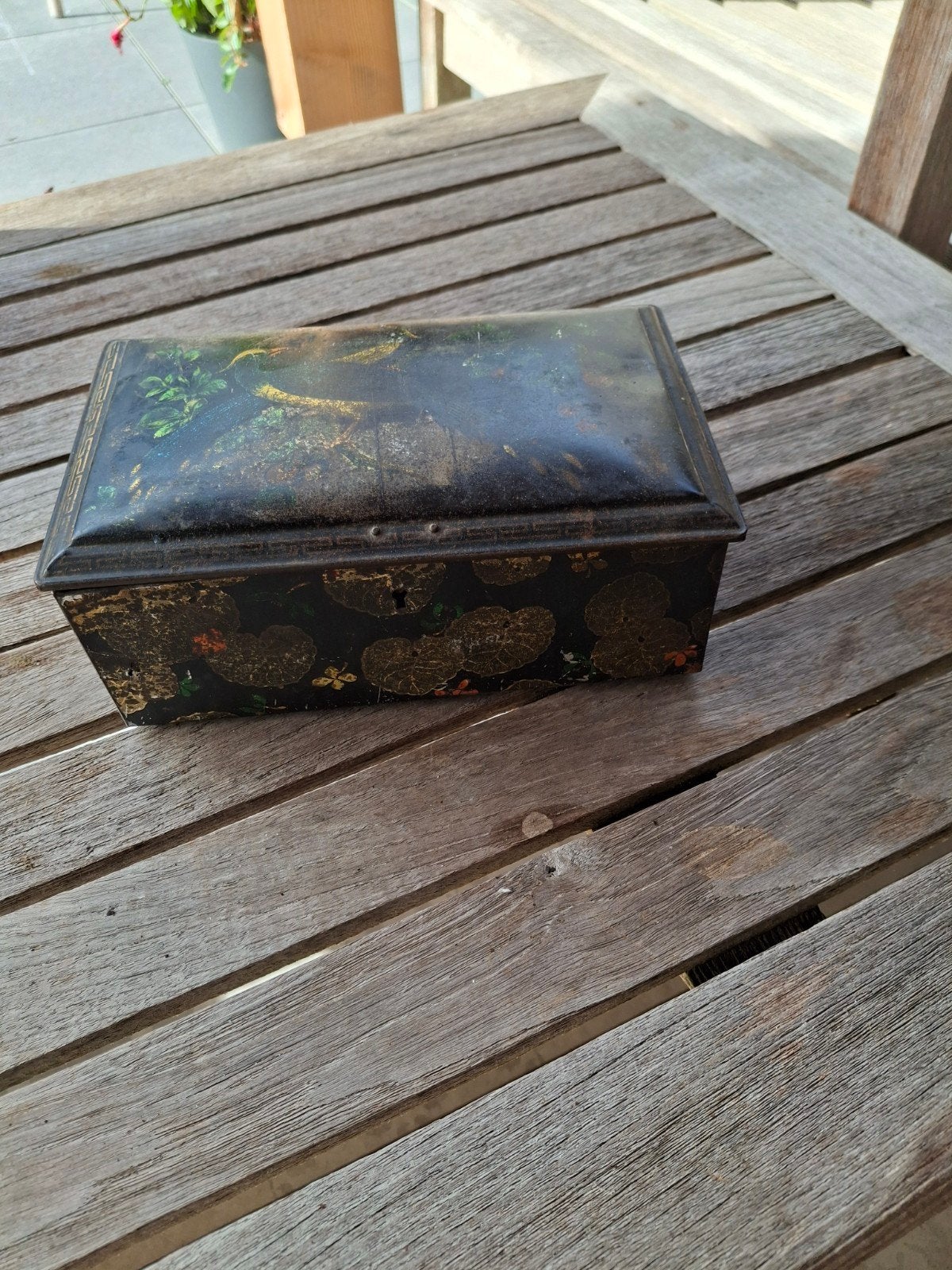 oud blik, Ophalen of Verzenden, Gebruikt, Overige