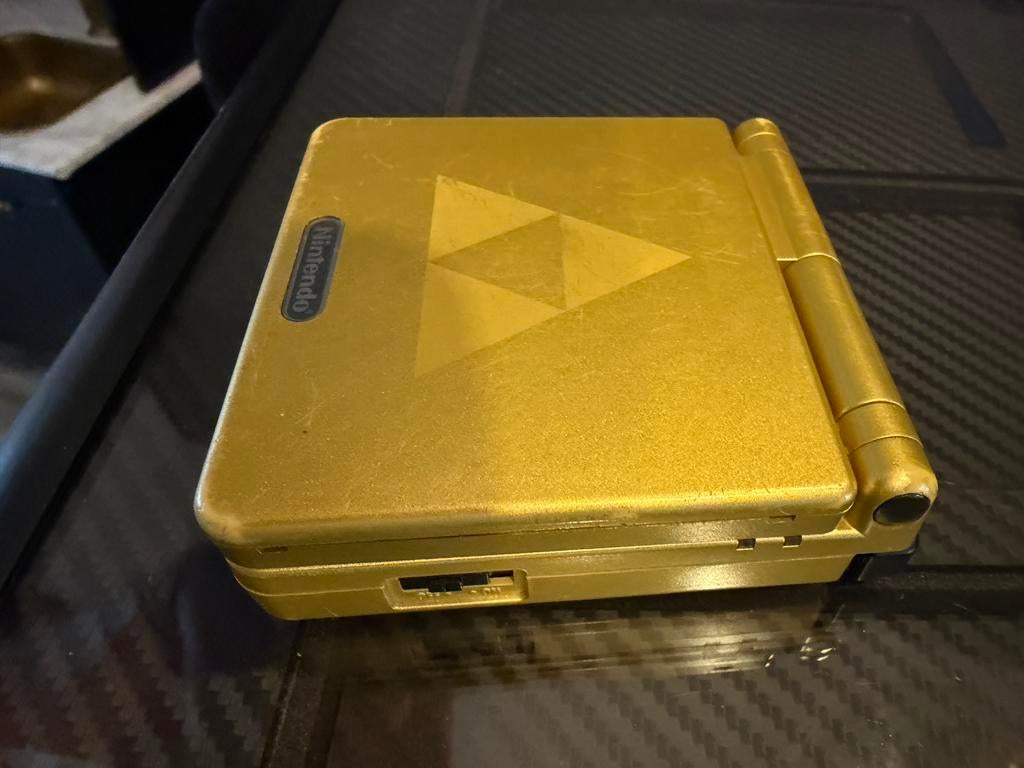 Originele Nintendo Game Boy Advance SP Zelda Edition Goud, Ophalen of Verzenden, Gebruikt, Game Boy Advance SP