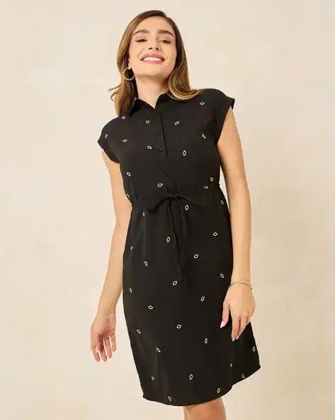 ZGAN! Mooie zomerse jurk van Steps maat 42!, Kleding | Dames, Verzenden, Zwart, Maat 42/44 (L), Zo goed als nieuw