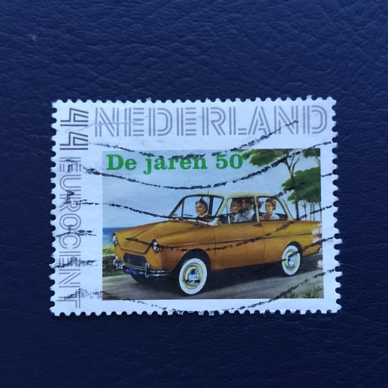 Nederland postzegel 'De jaren 50' - 44 Eurocent, Postzegels en Munten, Ophalen of Verzenden, Na 1940, Gestempeld