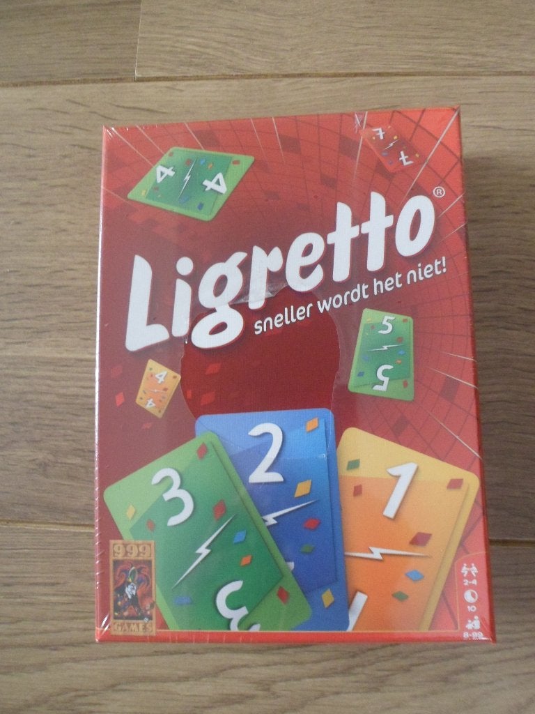 Ligretto, Een of twee spelers, Ophalen, Nieuw, 999 Games