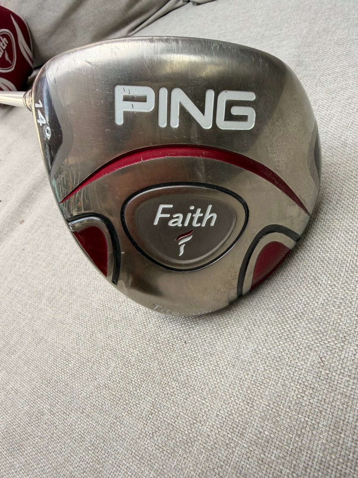 LINKSHANDIG Ping Faith Driver 14 LH – Dames, Sport en Fitness, Golf, Zo goed als nieuw, Club, Ping, Ophalen of Verzenden