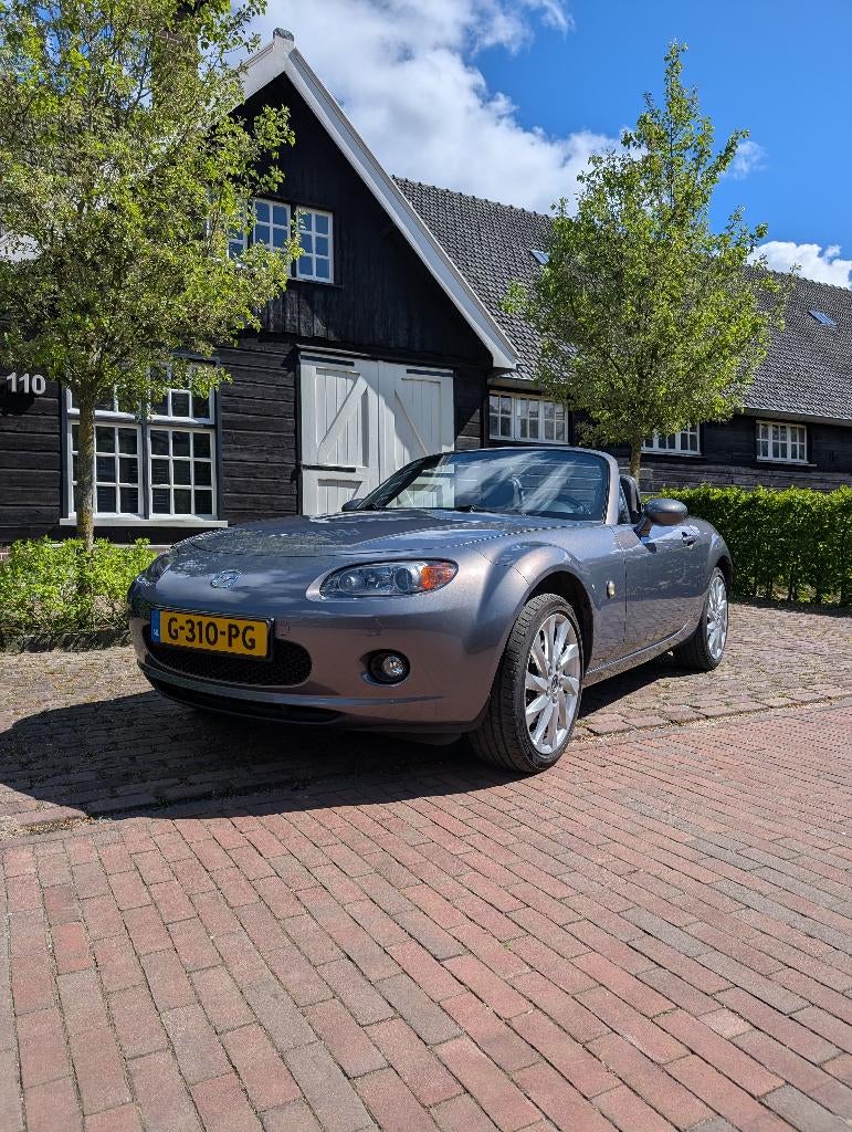 Mazda MX-5 1.8 Exclusive NC 2006 Niseko Galaxy Grey, Auto's, Mazda, Particulier, MX-5, ABS, Airbags, Airconditioning, Automatische klimaatregeling
