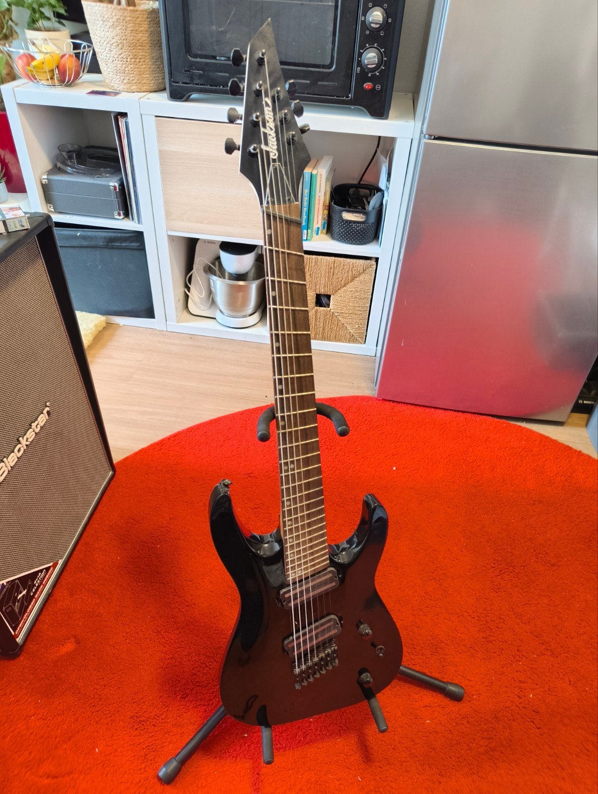 Jackson X Series Dinky Arch Top DKAF7 Multiscale Gitaar, Muziek en Instrumenten, Ophalen, Zo goed als nieuw, Solid body, Overige merken