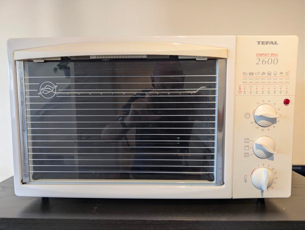 Tefal Compact Grill 2600 Oven, Witgoed en Apparatuur, Ovens, Zo goed als nieuw, Vrijstaand, Oven met grill, Minder dan 45 cm, Minder dan 45 cm