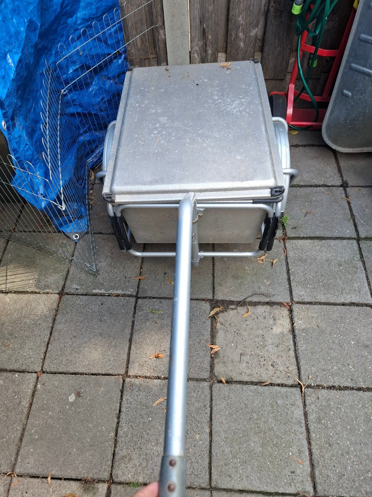 Handige Fietskar - Ideaal voor boodschappen of bagage, Ophalen, Gebruikt, Opvouwbaar, Bagagekar