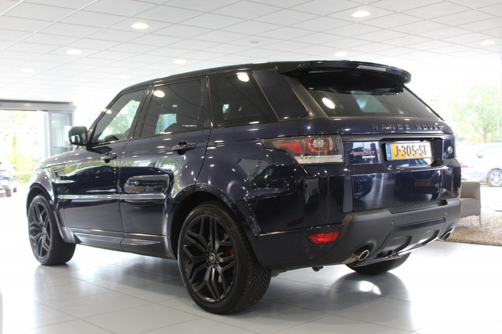 Land Rover Range Rover Sport 3.0 SDV6 HSE Dynamic/PANO/CRUIS, Auto's, Xenon verlichting, Gebruikt, 2993 cc, Blauw