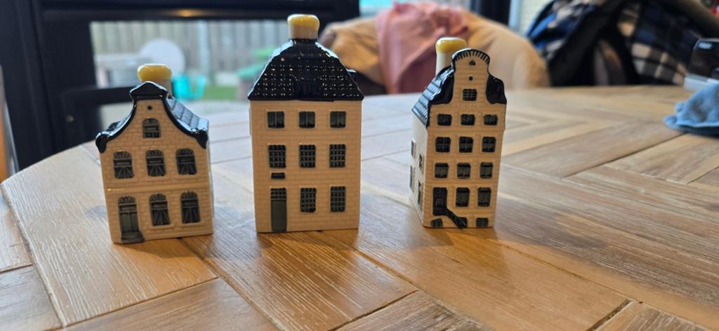 3 KLM huisjes nummers 5, 14 en 55, Ophalen of Verzenden