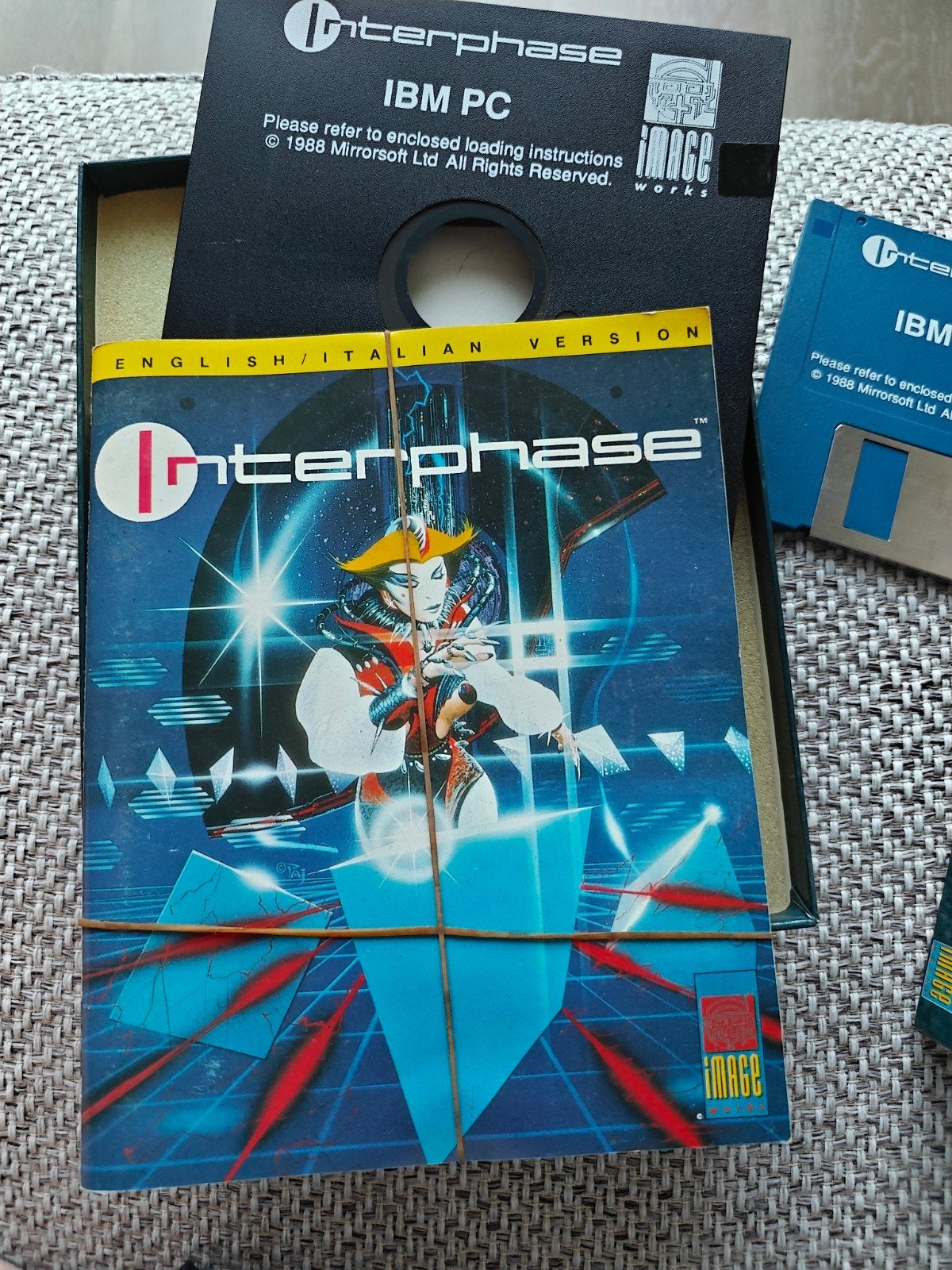Interphase - Vintage IBM PC Game (1988), Gebruikt, 1 speler, Vanaf 7 jaar, Ophalen