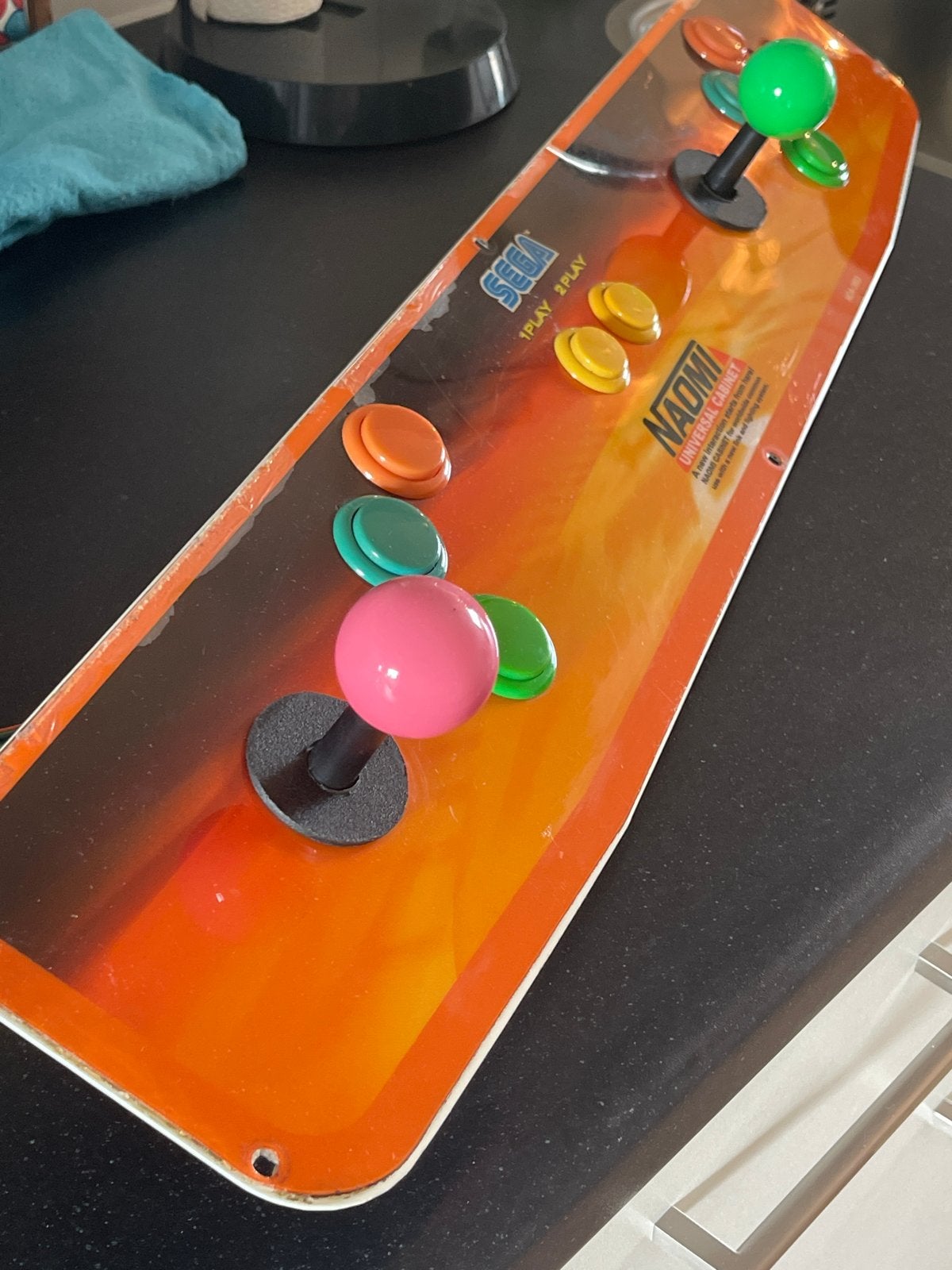 Sega Naomi Universal Cabinet Arcade Controller Paneel, Ophalen of Verzenden, Gebruikt, Met 2 controllers, Overige modellen