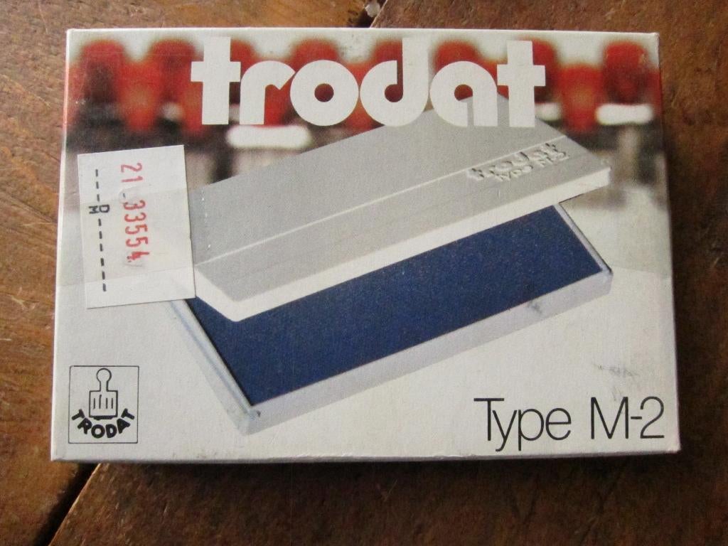 Stempelkussen Trodat Color type M-2 - zonder inkt, Ophalen of Verzenden, Nieuw, Overige typen