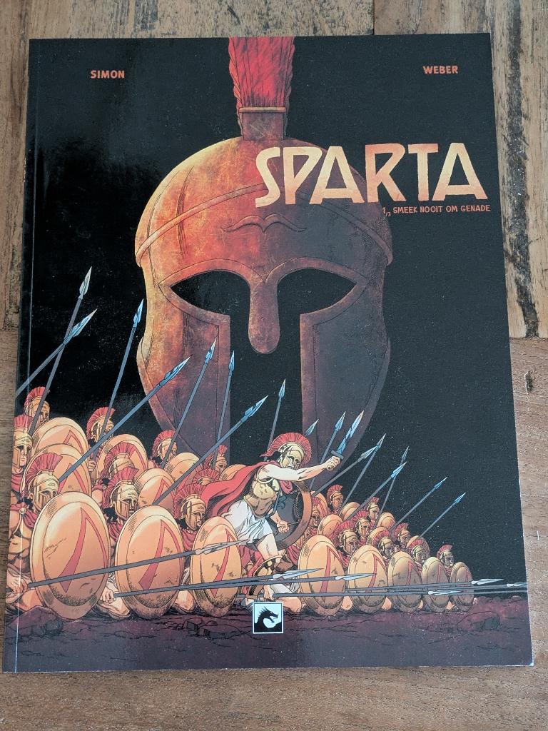 Stripboek Sparta deel 1: Smeek nooit om genade, Boeken, Eén stripboek, Ophalen of Verzenden, Zo goed als nieuw