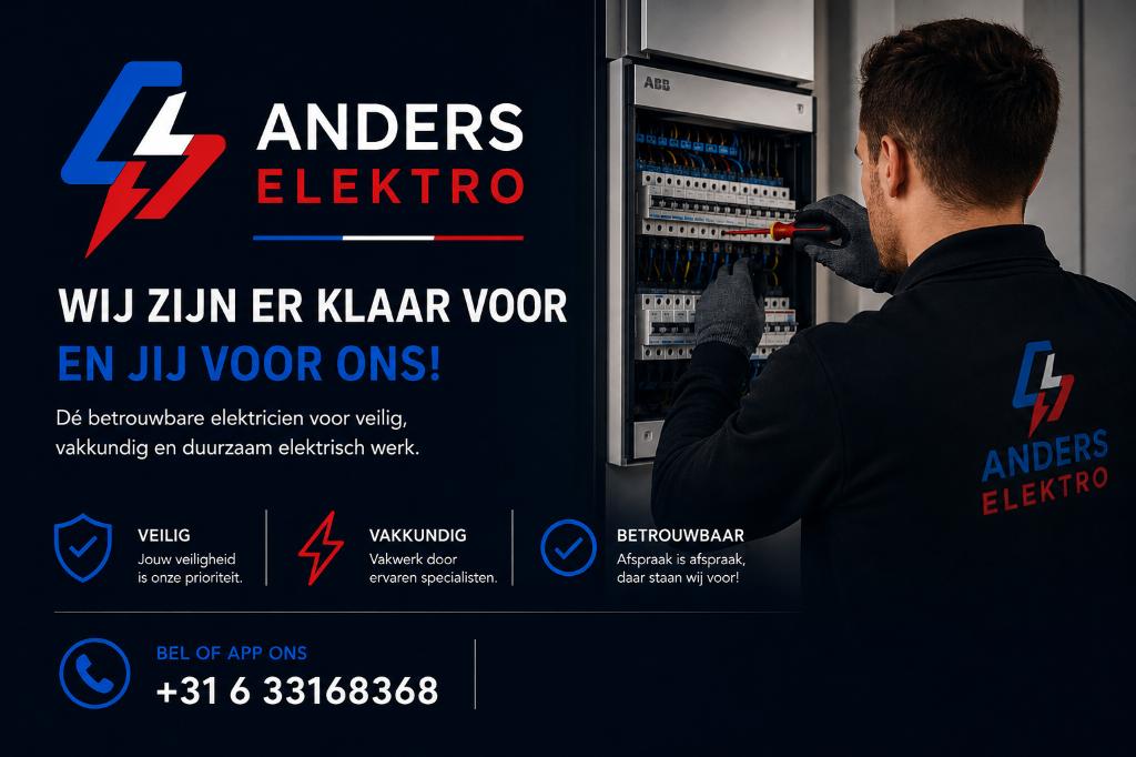 Anders Elektro, Diensten en Vakmensen, Elektriciens
