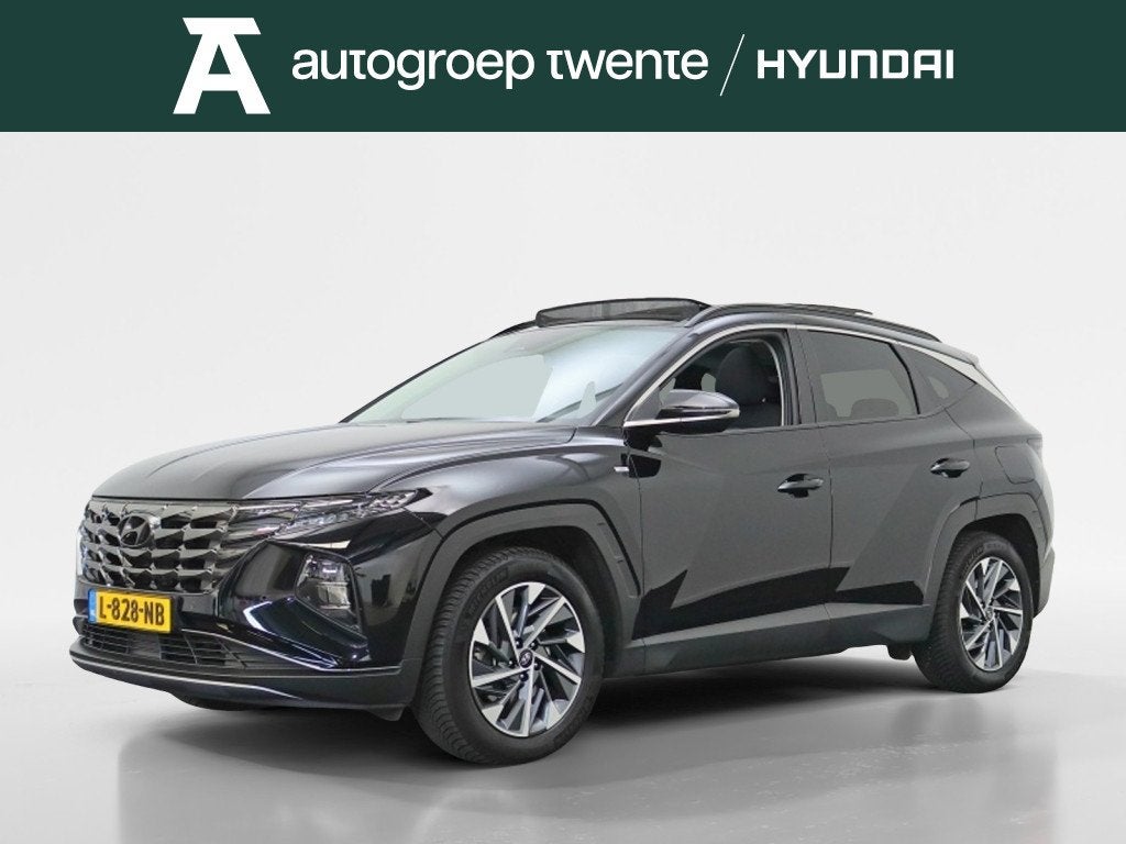 Hyundai Tucson 1.6 T-GDI MHEV Comfort Sky | Trekhaak | Panor, Auto's, Automaat, Stof, Gebruikt, 4 cilinders