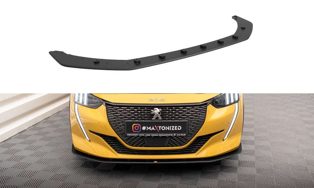 Race Voorlip sideskirt diffuser - Peugeot 208 GT 19-23, Ophalen of Verzenden