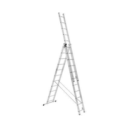 Sencys Aluminium Reformladder Opvouwbaar en Inschuifbaar, Ophalen, Zo goed als nieuw, Ladder, Opvouwbaar of Inschuifbaar