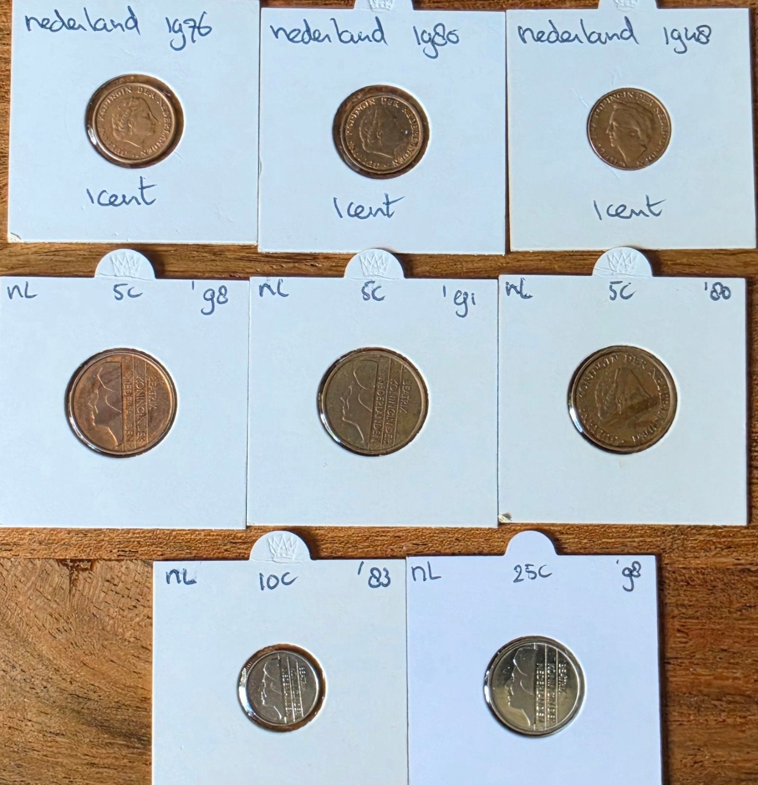 Nederlandse munten collectie: div. nominaties, Ophalen of Verzenden, Koningin Beatrix, Overige waardes, Setje