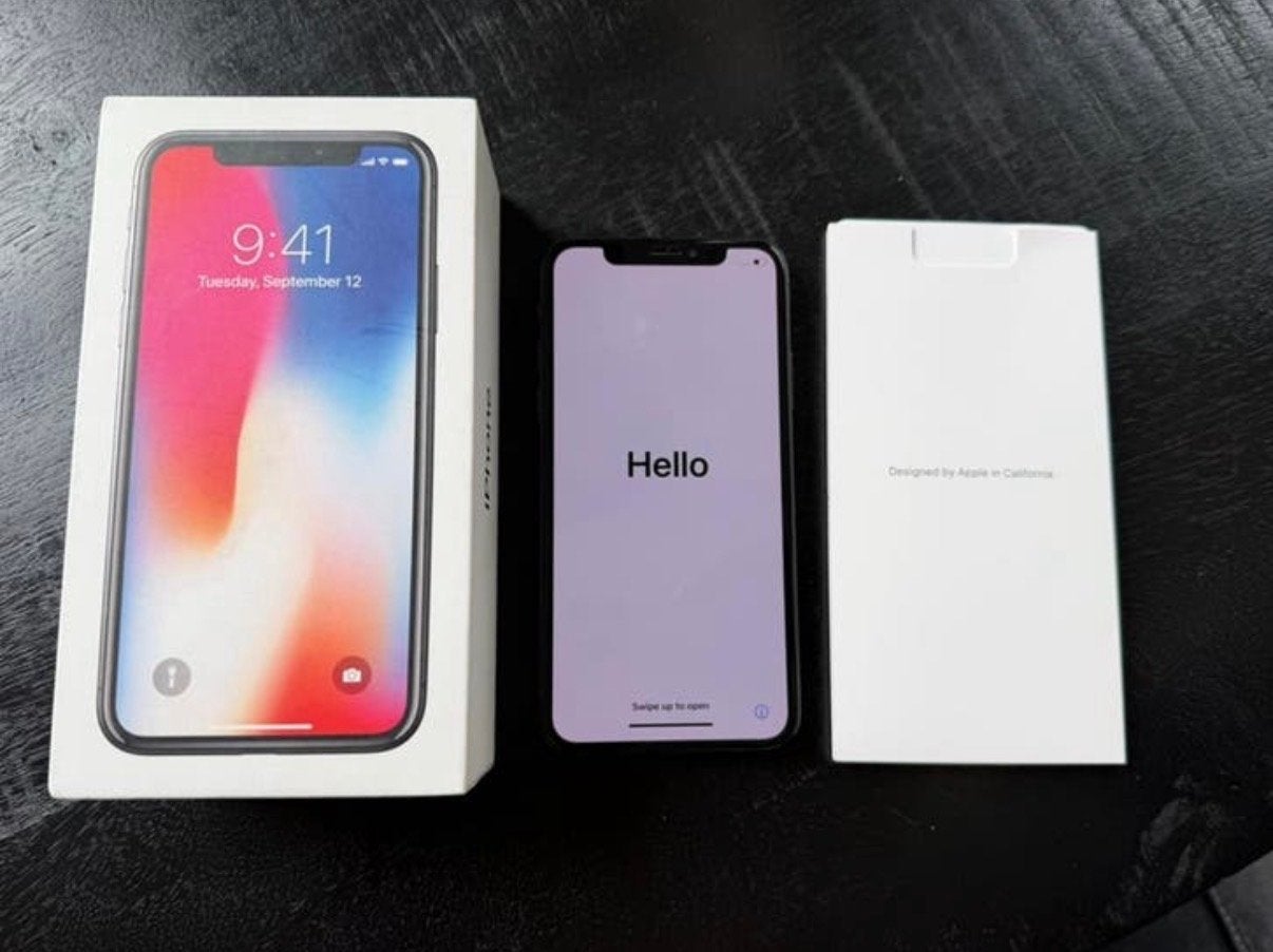 Apple iPhone X 64GB Grijs, Telecommunicatie, Mobiele telefoons | Apple iPhone, Verzenden, IPhone X, Zo goed als nieuw, 64 GB