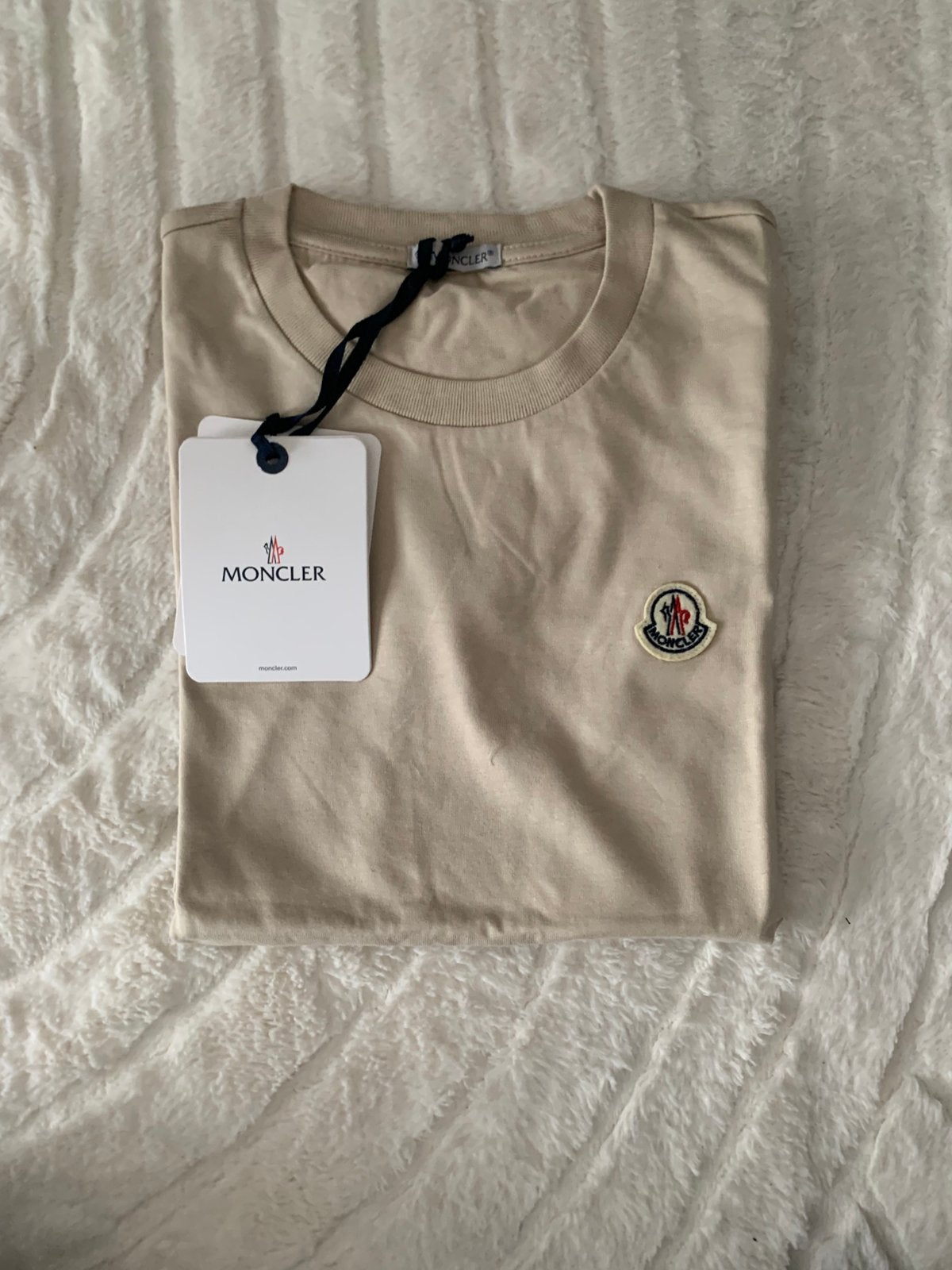 Moncler tshirt-beige-nieuw, Ophalen, Kinderen