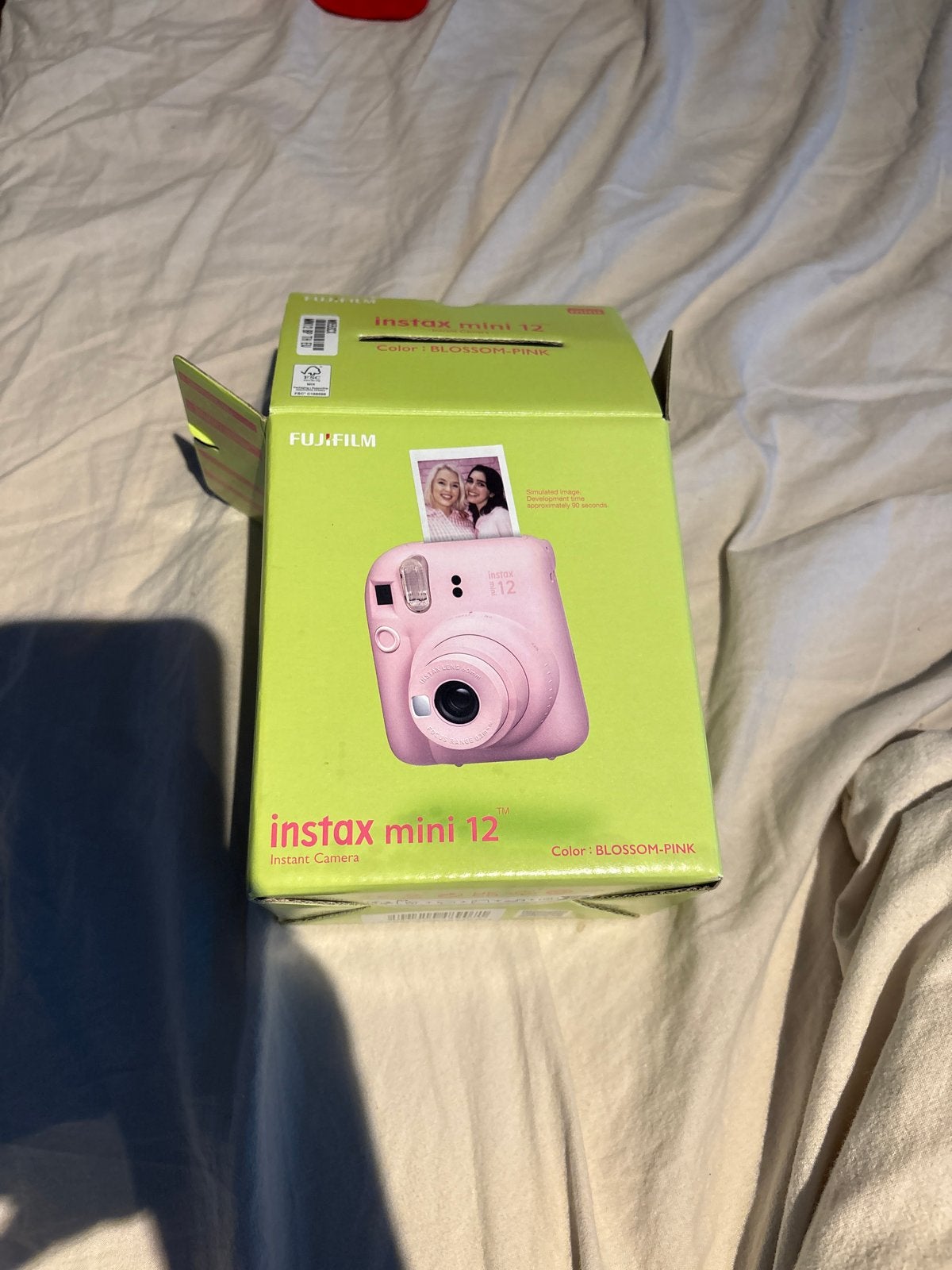 Instax mini 12 (Blossom Pink) + 20 sheets - Ongebruikt, Ophalen, Compact, Nieuw, Fuji