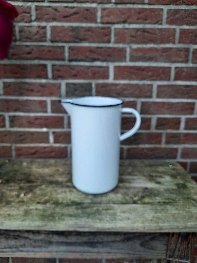 emaille maatbeker, Ophalen of Verzenden