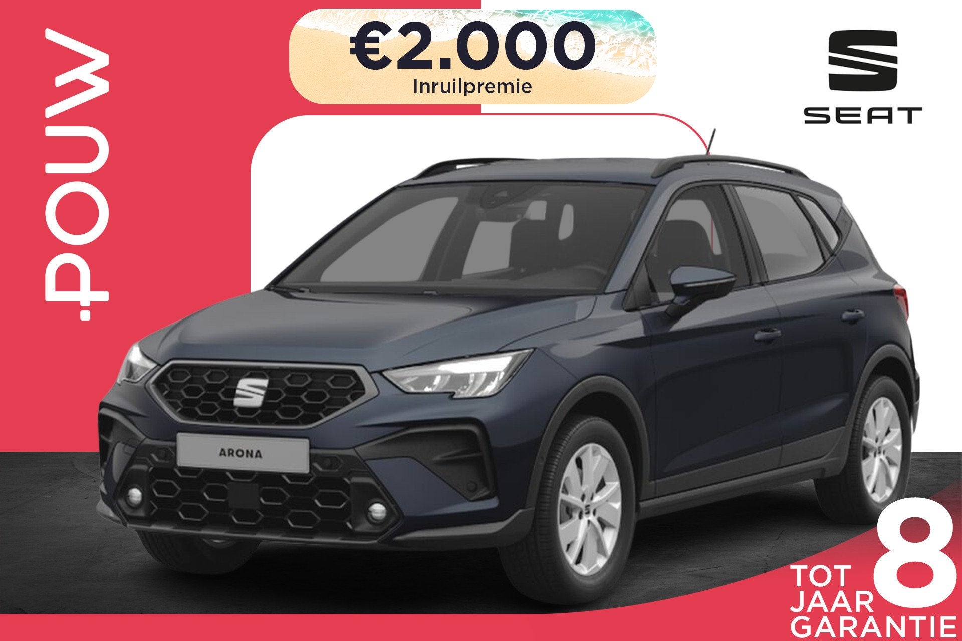 SEAT Arona 1.0 EcoTSI 95pk Style Business Connect | Achterui, Auto's, Seat, Bedrijf, Te koop, Arona, ABS, Achteruitrijcamera, Airbags