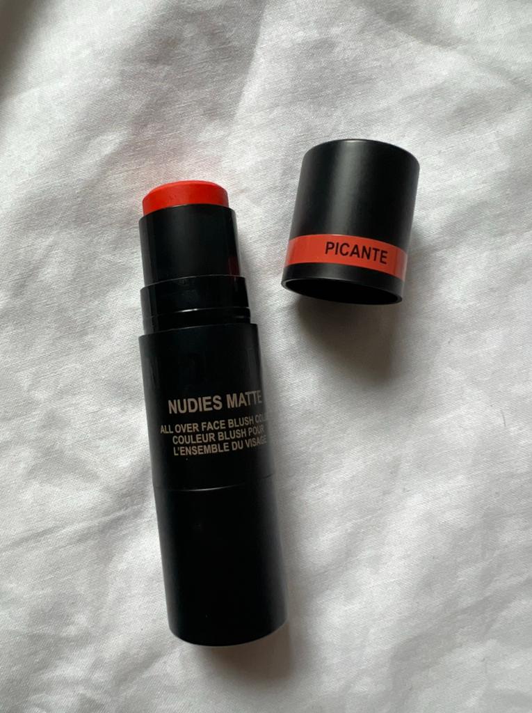Nudestix Nudies Matte All Over Face Blush Picante, Ophalen, Wangen, Overige kleuren, Zo goed als nieuw
