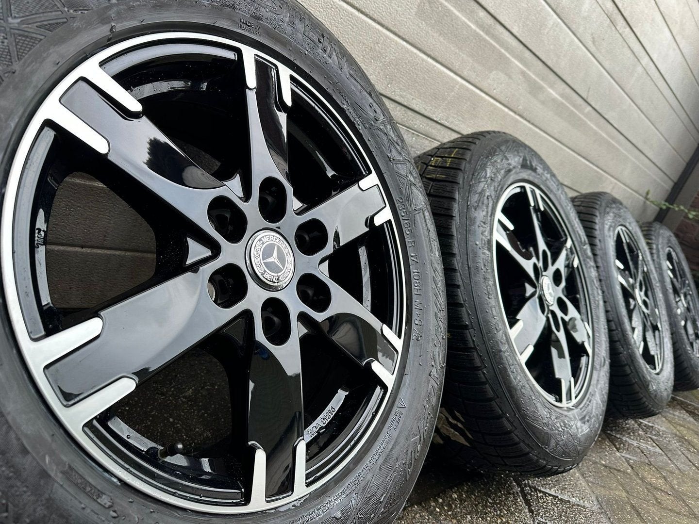 17 inch Mercedes Sprinter W907 W906 W910 velgen winterbanden, Auto-onderdelen, Bestelwagen, -, -, Banden en Velgen