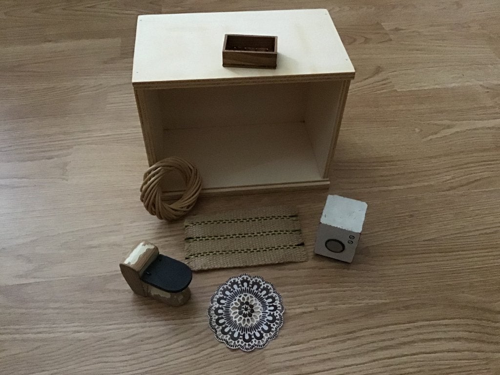 Kijkkastje en spulletjes, Verzenden, Poppenhuis