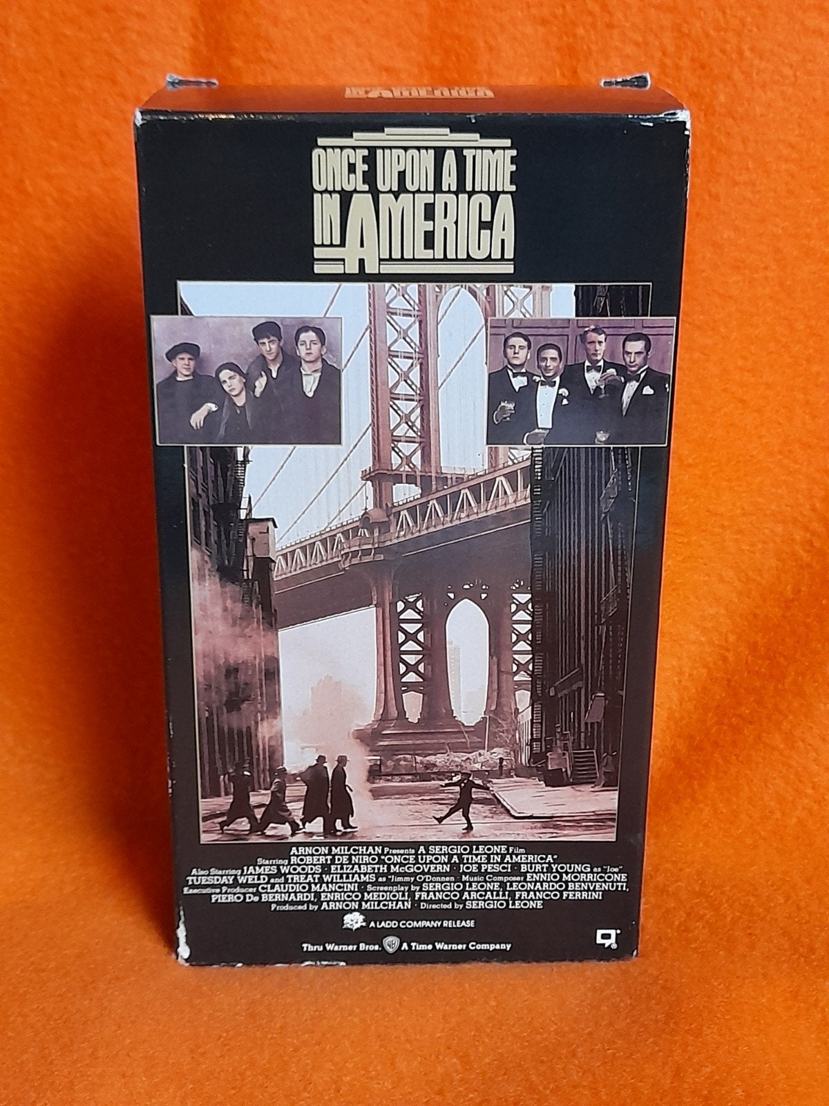 Once Upon a Time in America - (USA 1991 NTSC VHS Video), Cd's en Dvd's, VHS | Film, Gebruikt, Vanaf 16 jaar, Ophalen of Verzenden