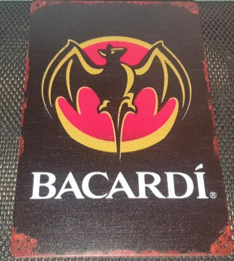 Wandbord Bacardi, Ophalen of Verzenden, Nieuw, Reclamebord