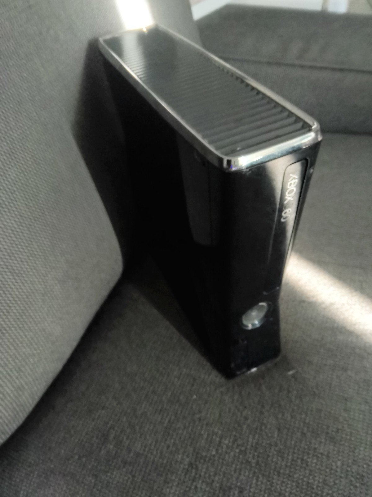 Xbox 360 console - Zwart, Ophalen of Verzenden, Niet werkend, Zonder controller, 360 S