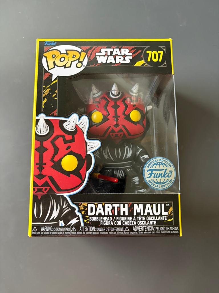 Funko Pop! Star Wars Darth Maul #707 - Special Edition, Ophalen of Verzenden, Nieuw