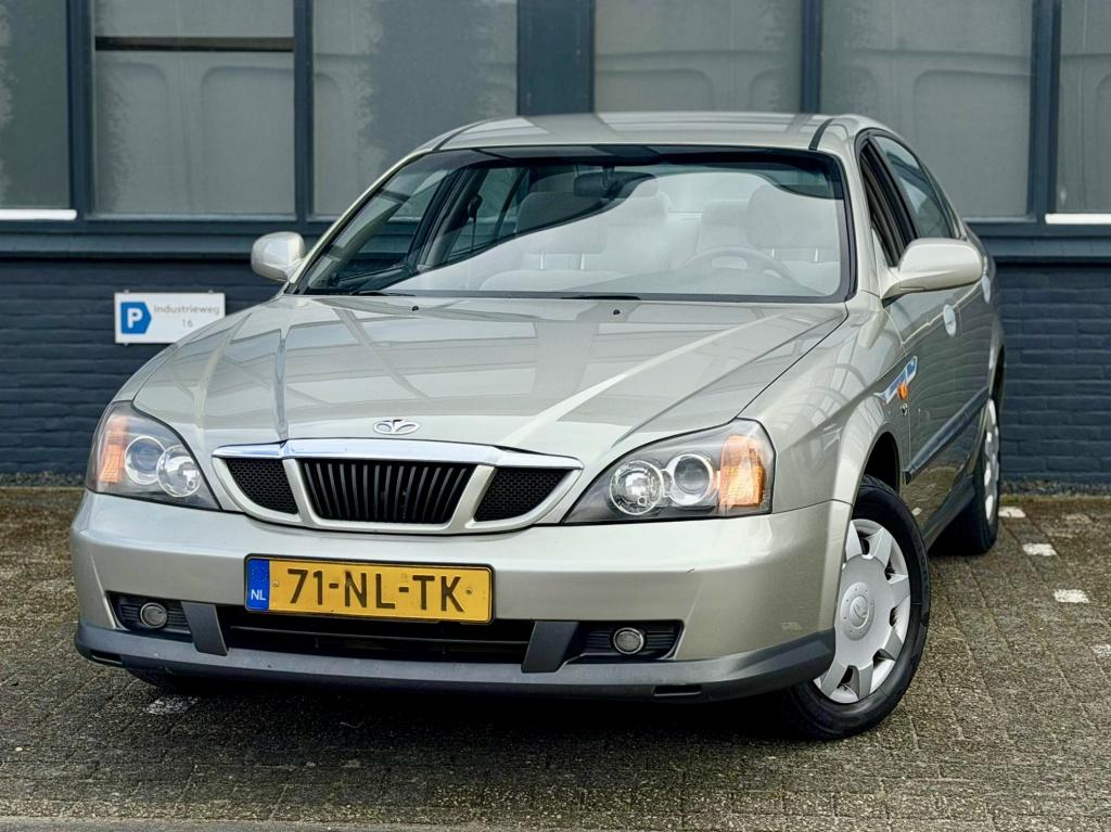 Daewoo Evanda 2.0 Style |Airco |Stuurbkr |Nieuwe APK |NAP, Auto's, Daewoo, Bedrijf, Te koop, Evanda, ABS, Airbags, Airconditioning