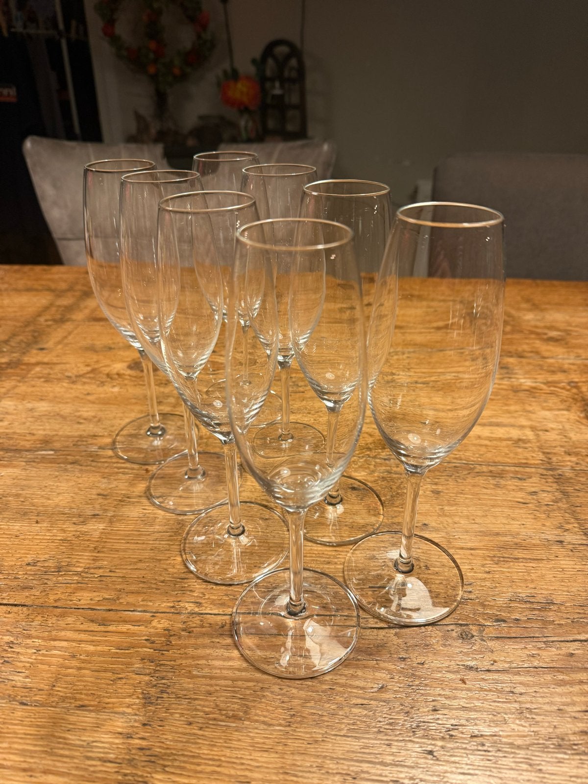 8 Schott Zwiesel glazen zo goed als nieuw, Ophalen of Verzenden, Zo goed als nieuw