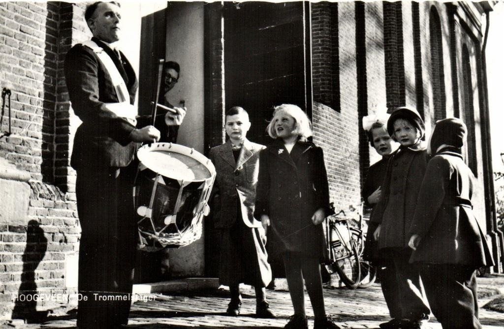 Hoogeveen, De Trommelslager - kinderen - 1966 - ongelopen, Ophalen of Verzenden, 1960 tot 1980, Ongelopen, Drenthe
