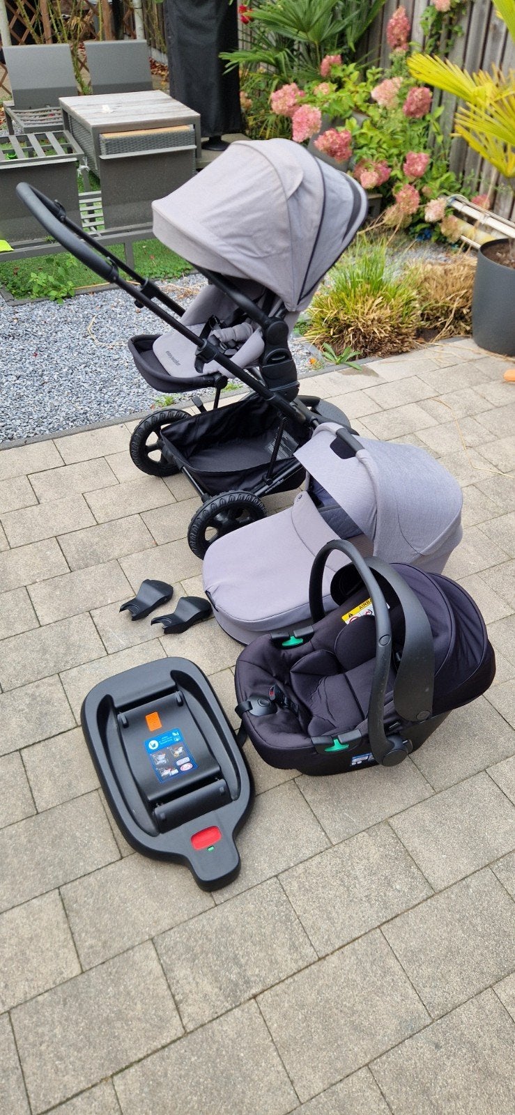 Easywalker Harvey2 Combiwagen met autostoel en reiswieg, Ophalen of Verzenden, Zo goed als nieuw, Overige merken