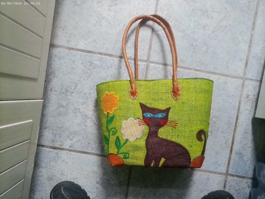damestas, Ophalen of Verzenden, Gebruikt, Groen, Handtas