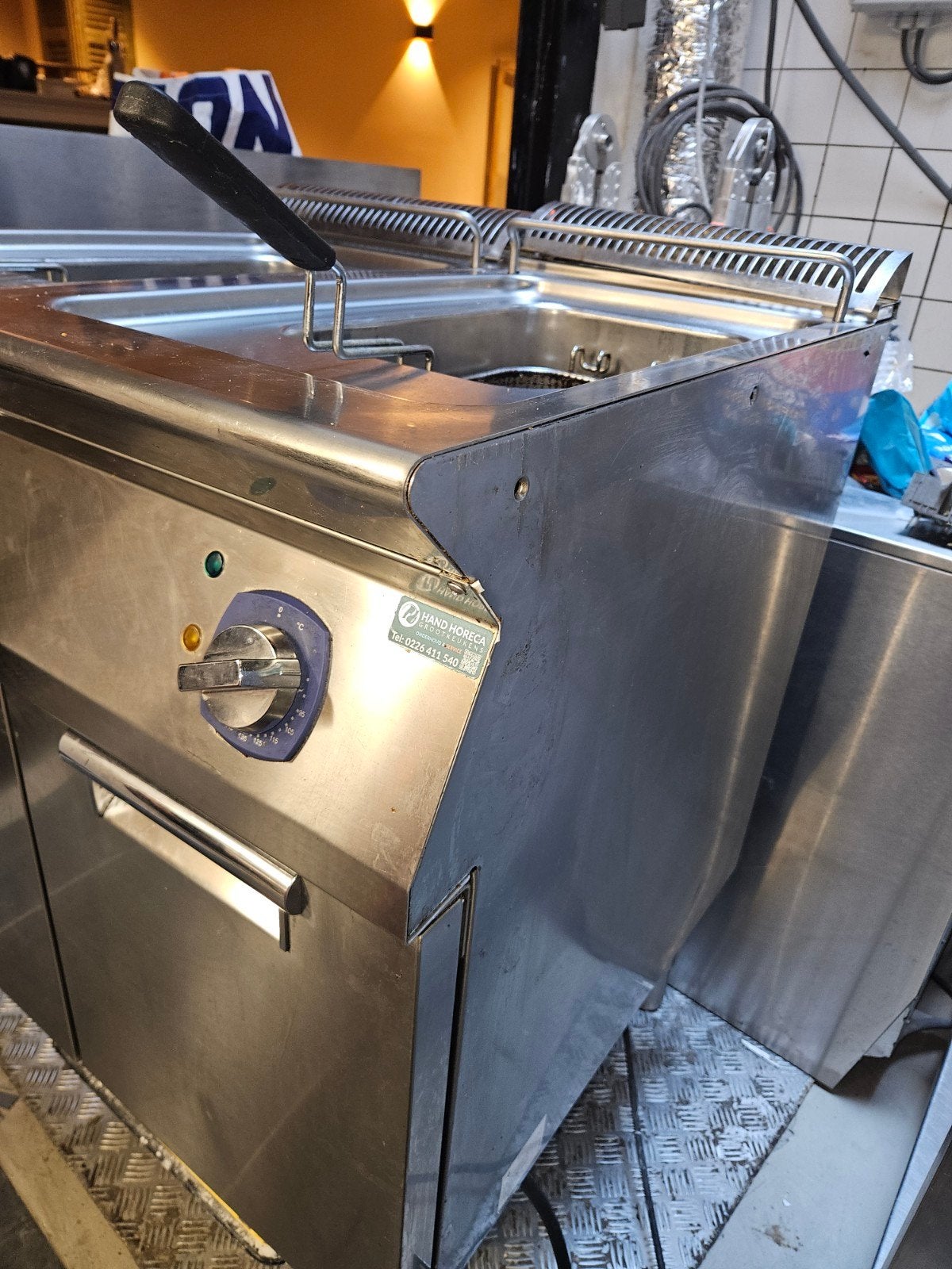 Electrische friteuse 2x15L - 800mm - Electrolux E7FREH2GFO, Zakelijke goederen, Horeca | Keukenapparatuur, Ophalen