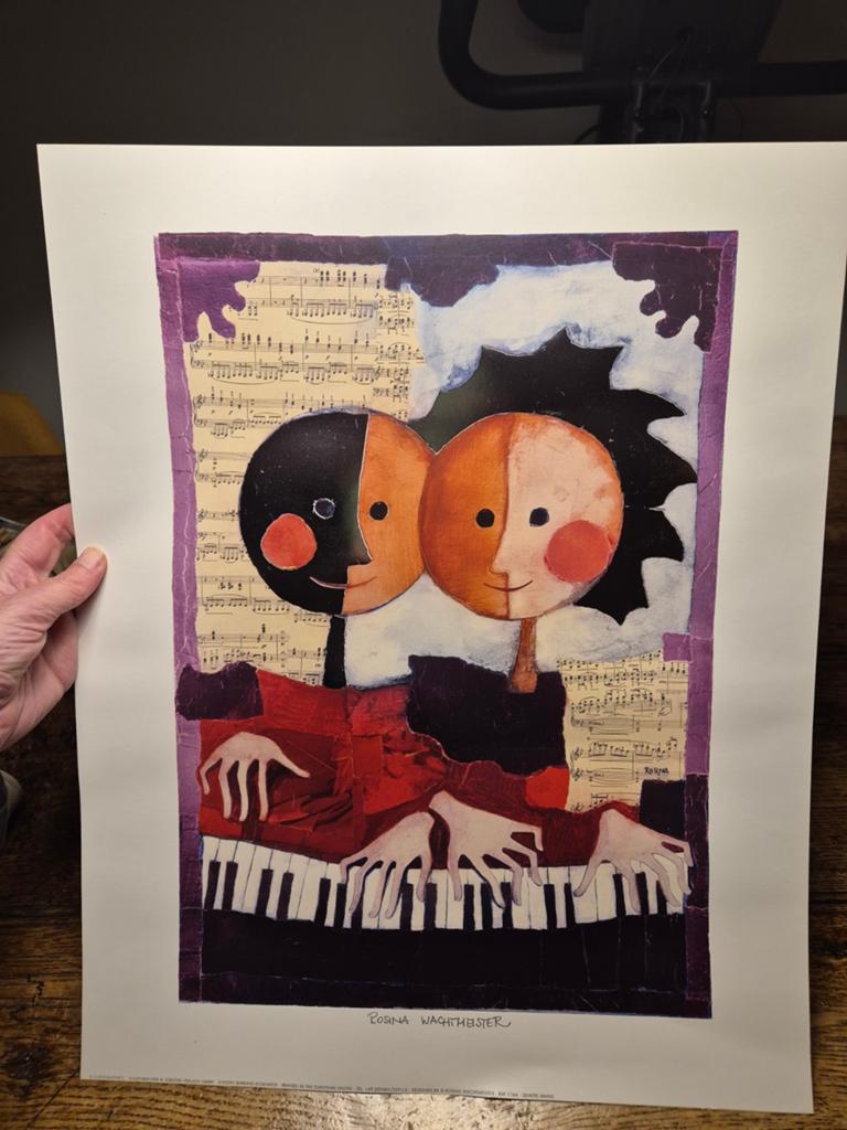 Poster van Rosina Wachtmeister, Antiek en Kunst, Ophalen of Verzenden