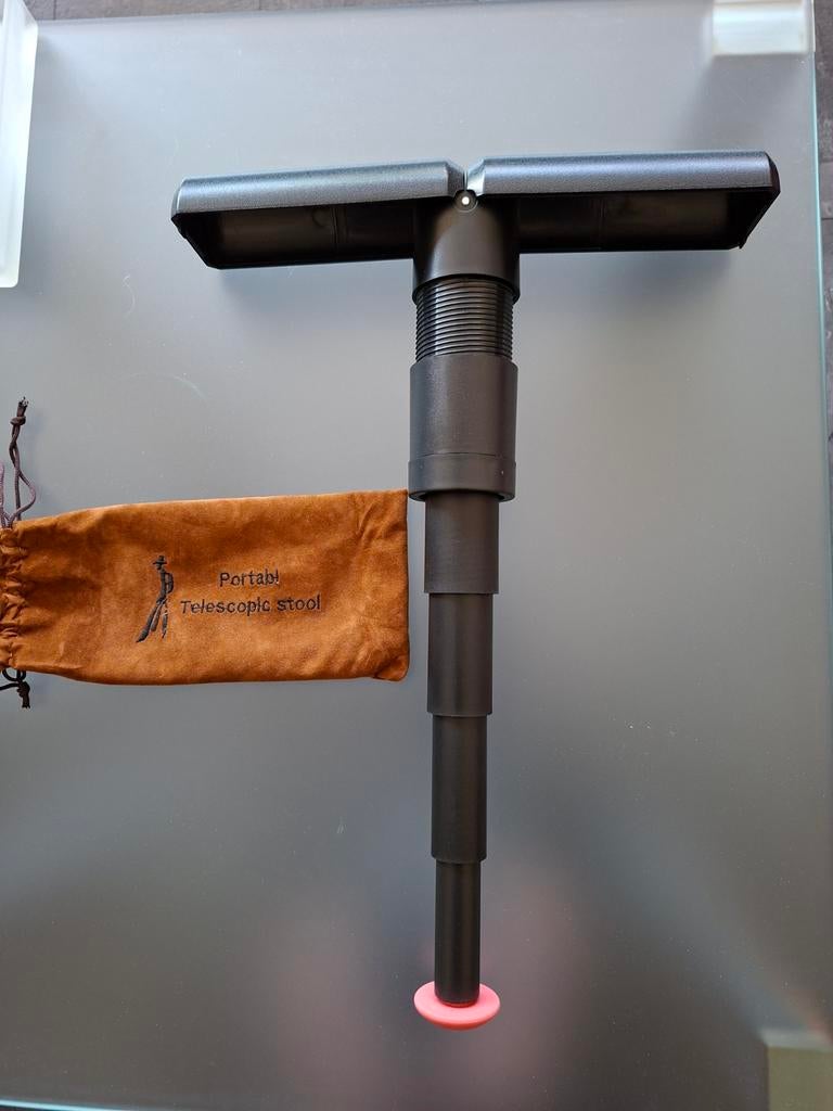 Zitstok / jagerstok inklapbaar, Ophalen of Verzenden, Opvouwbaar, Zo goed als nieuw