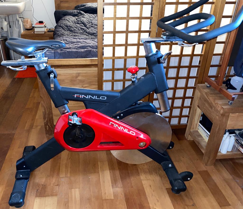 Finnlo Speedbike CRT Spinning bike fiets 25 kg vliegwiel, Ophalen, Gebruikt, Benen, Overige typen