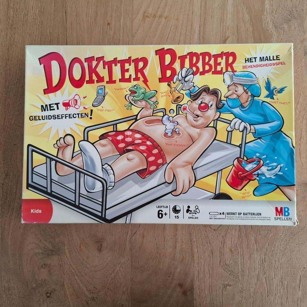 Dokter Bibber, Een of twee spelers, Ophalen, Gebruikt, MB Spellen