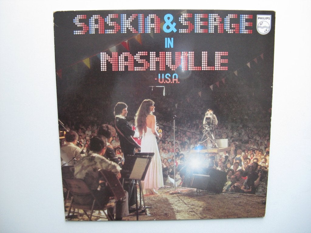 Saskia $ Serge in Nashville U.S.A, Ophalen of Verzenden, Zo goed als nieuw, 12 inch