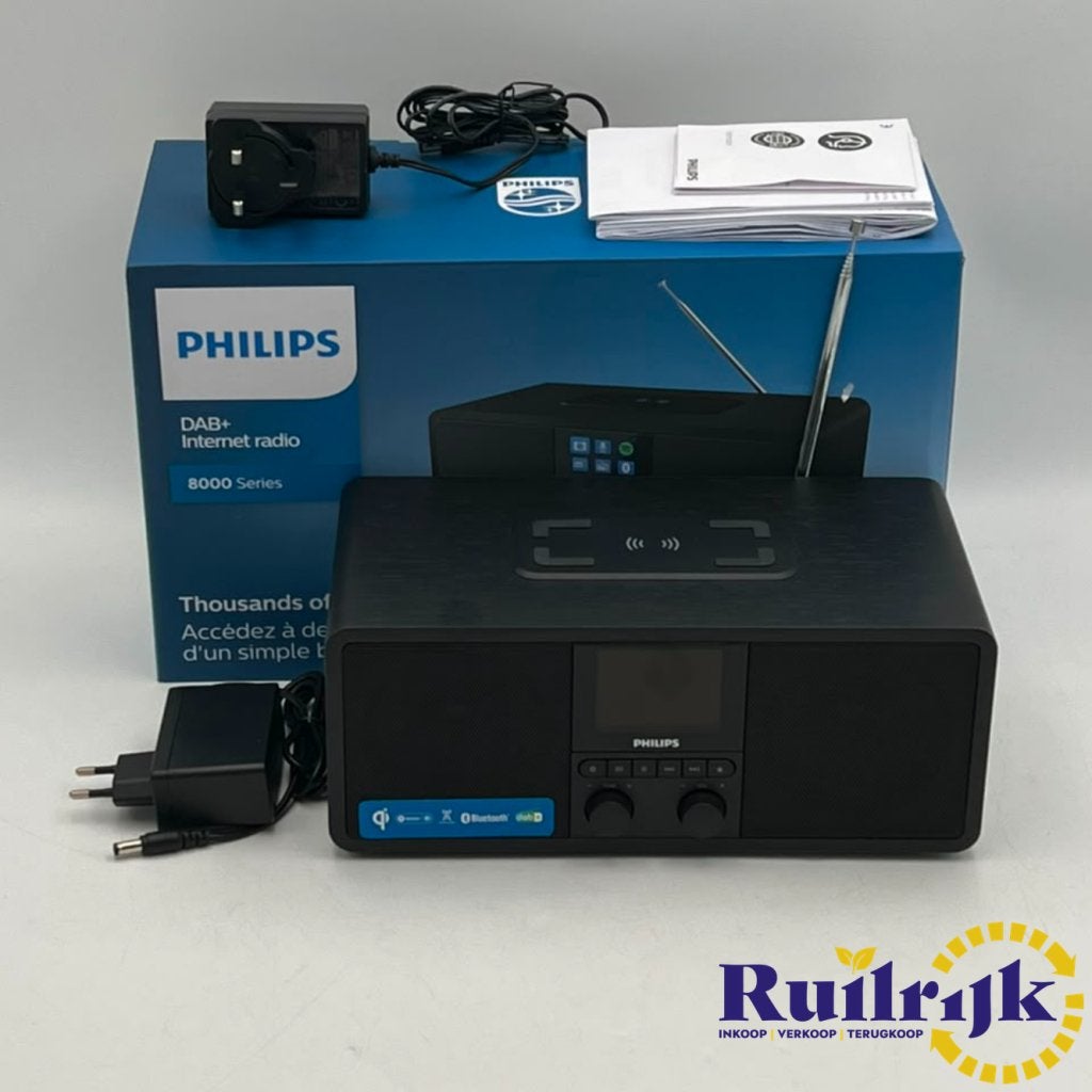 Philips TAR8805 DAB+ Radio met WiFi Spotify & Charger, Philips, Zo goed als nieuw, Support@philips.com, Philips Center
Amstelplein 2
1096 BC Amsterdam
Netherlands