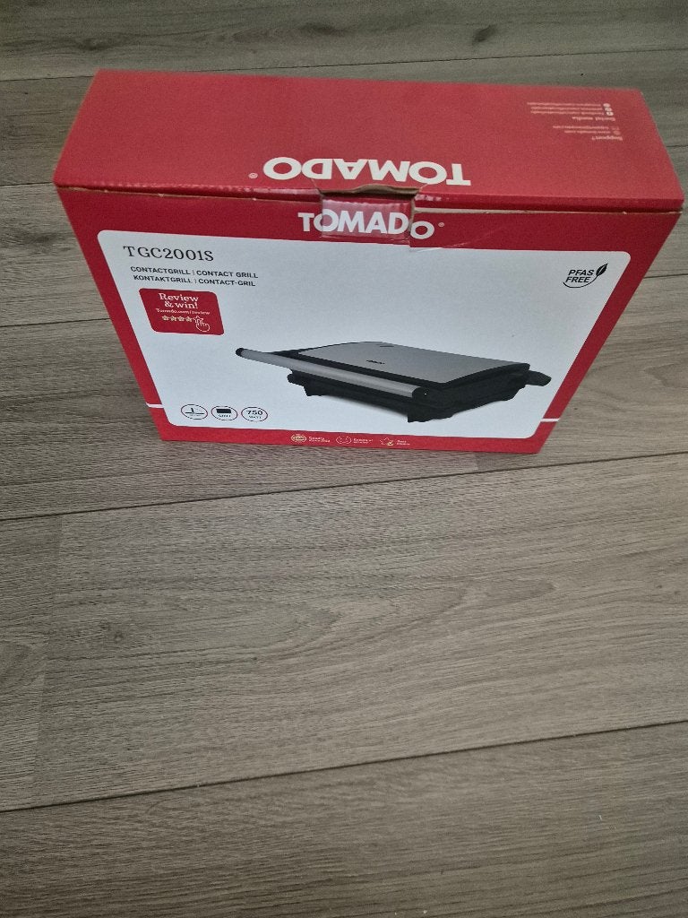 Tomado tostiijzer, Ophalen, Nieuw